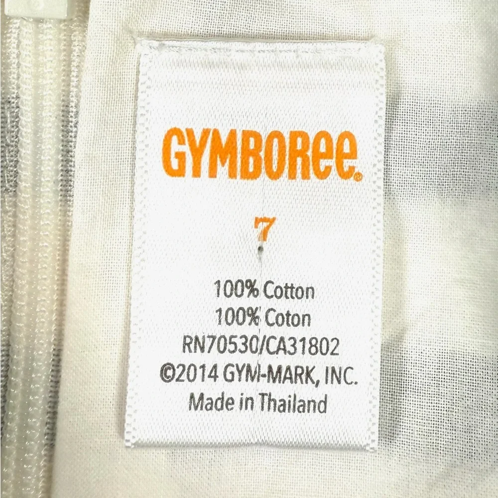 GYMBOREE‎ Mod About Orange Nautical Stripe Colorblock Fit & Flare Dress Size 7